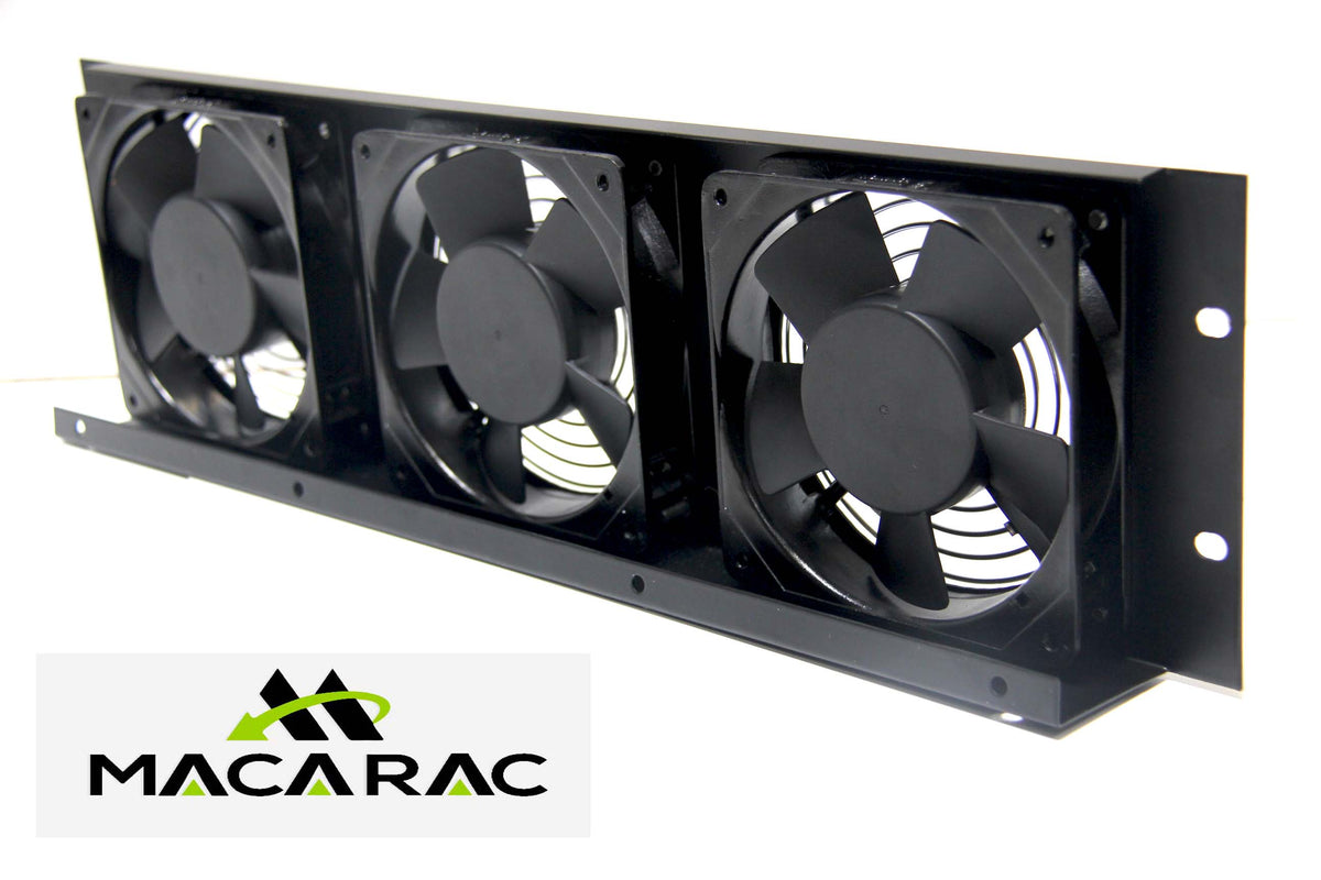 3U 240vAC FAN COOLING UNIT (19" Inch Rack-Mount Application)